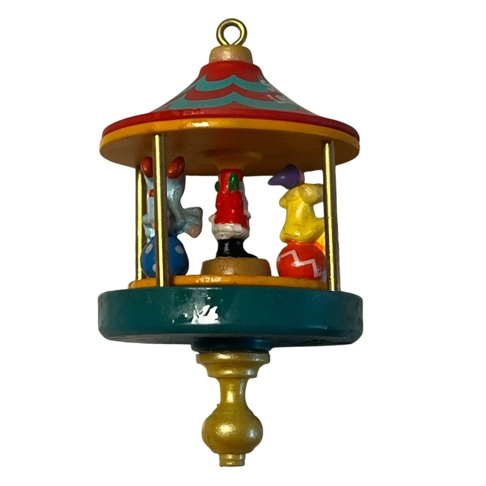 Hallmark Keepsake 1996 Santas Little‎ Big Top Ornament Ken Crow Circus Movement